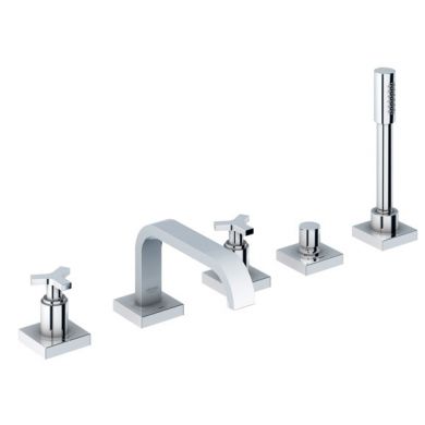 Allure Llave Duomando con Regadera Personal GROHE