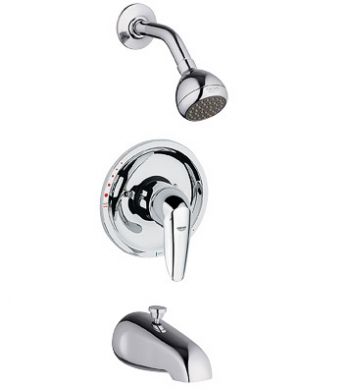 Eurodisc II Combinacion Trim de Monomando, llenado de Tina y Regadera GROHE
