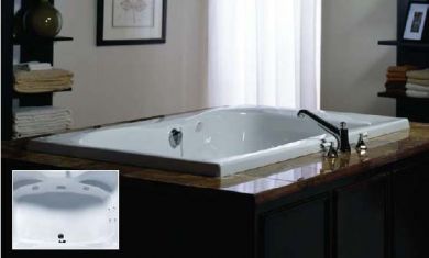 Mito 6 Plus con Hidromasaje, Tina Sencilla JACUZZI
