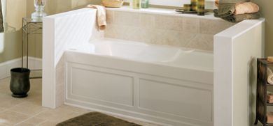 Cetra 532 con hidromasaje y faldon integrado JACUZZI
