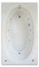 Oval mediana tina con hidromasaje HYDROMAX